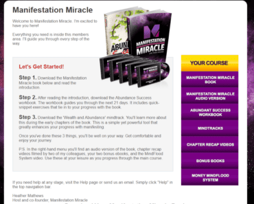 Manifestation Miracle Review: Will Destiny Tuning Help You Manifest Your Dreams?