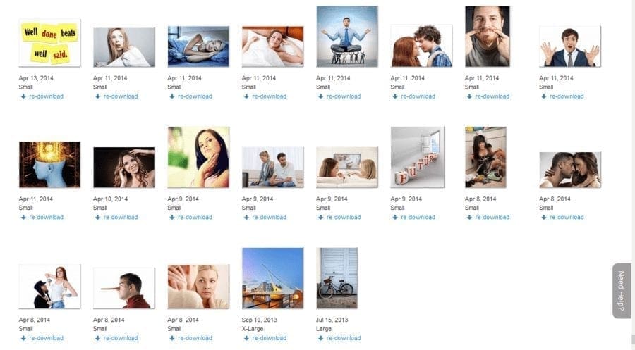 First pictures I downloaded on Bigstock