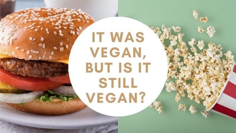 What Is Vegan Today May Not Be Vegan Tomorrow