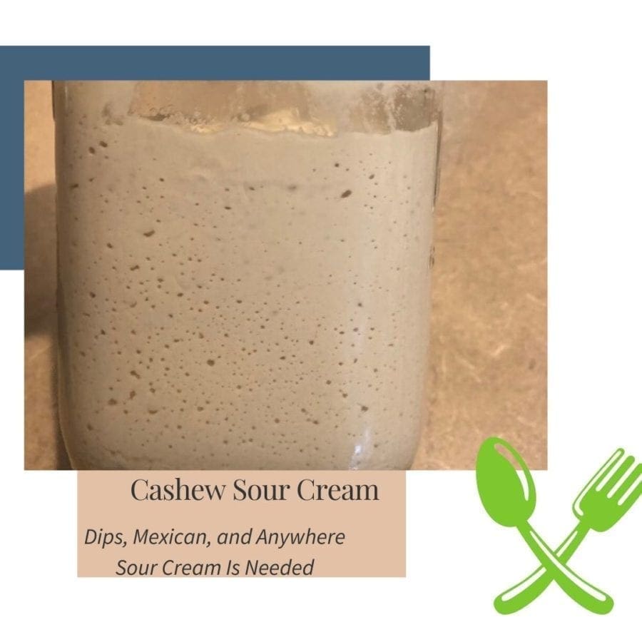 raw cashews sour cream