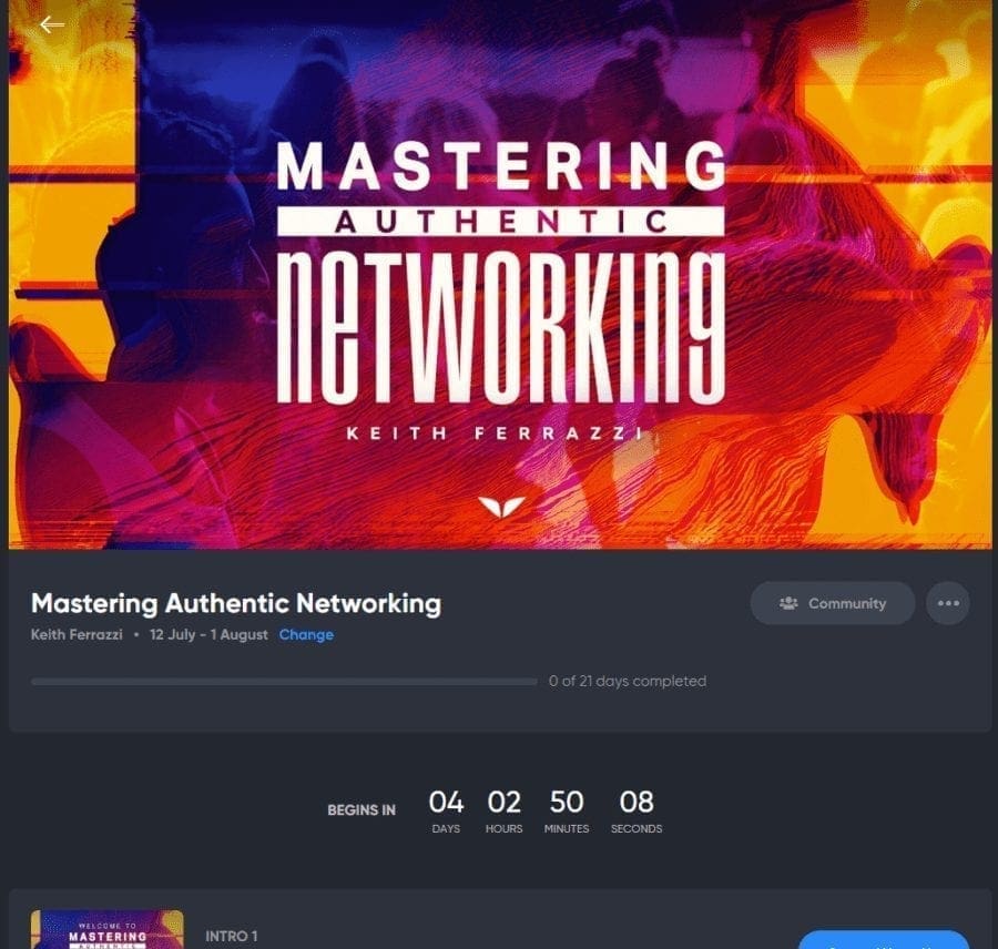 Mastering Authentic Networking Quest