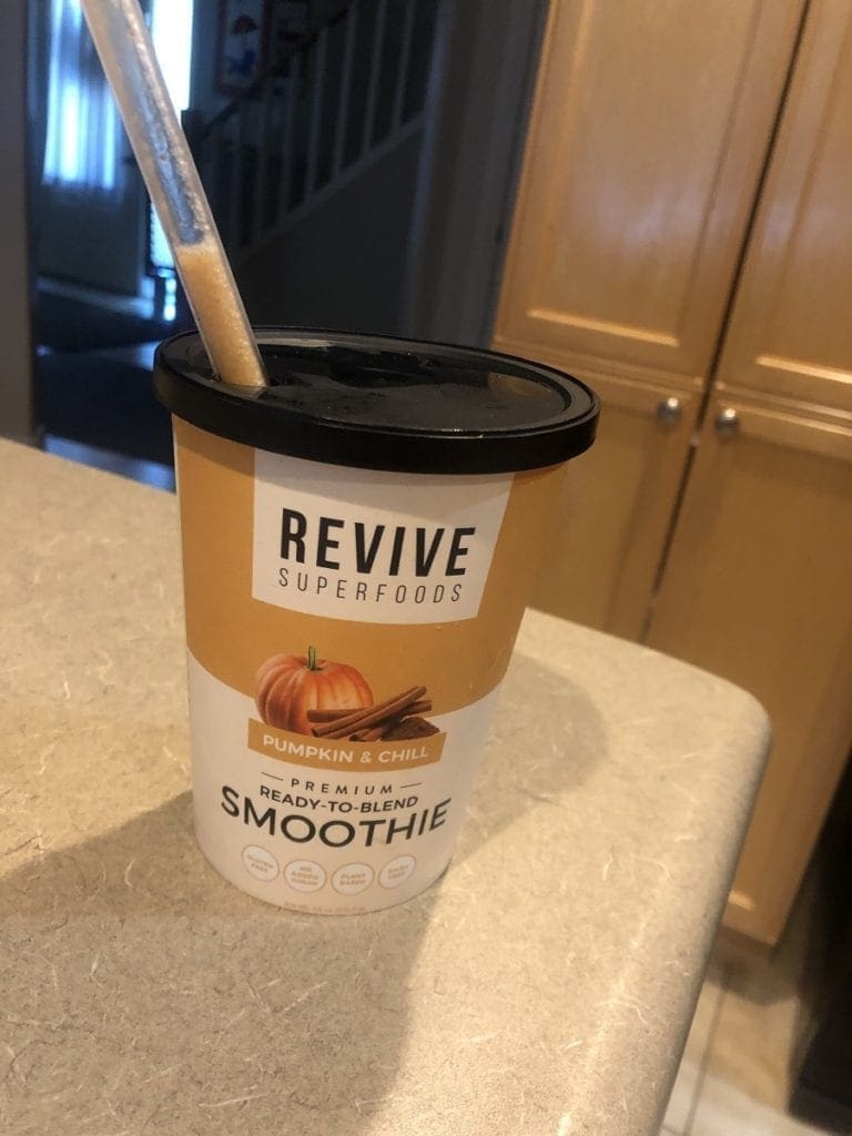 Revive Superfoods Smoothie Cup Pumpking and Chill
