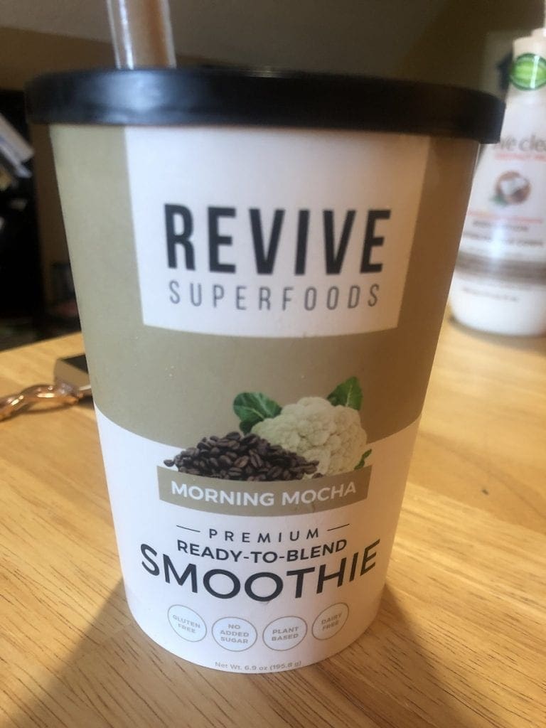Revive Superfoods Morning Mocha Smoothie Cup