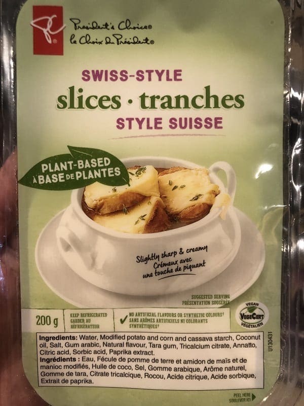 President's Choice swiss style