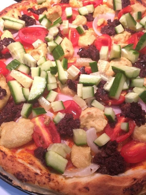 Habanero Greek Pizza: Second Attempt At This Vegan Pizza