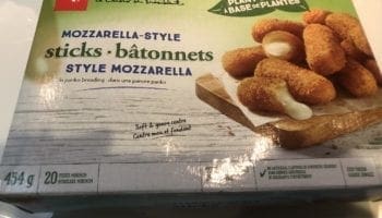 Thoughts On The President’s Choice Plant-Based Mozzarella Sticks