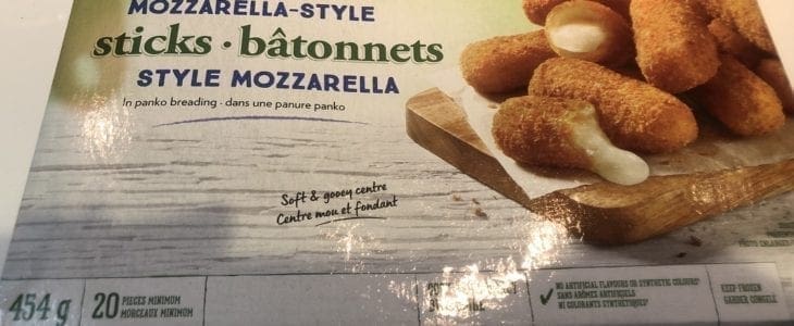 Thoughts On The President’s Choice Plant-Based Mozzarella Sticks