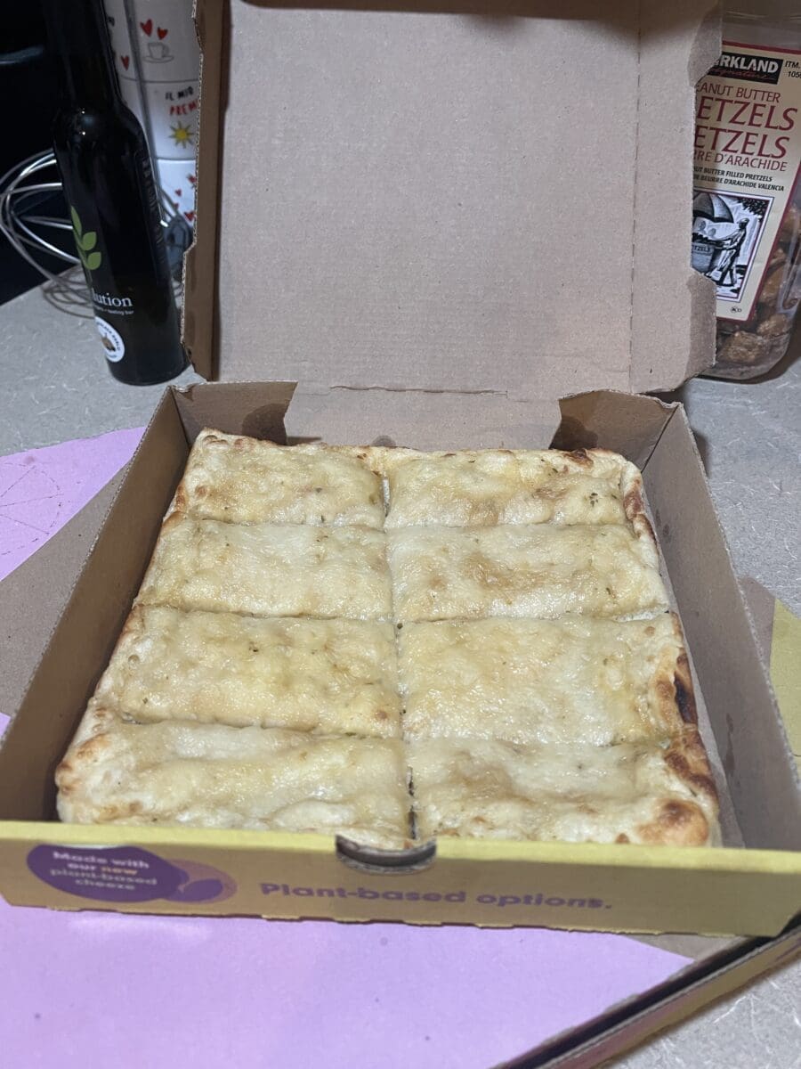 Panago pizza new vegan cheese 