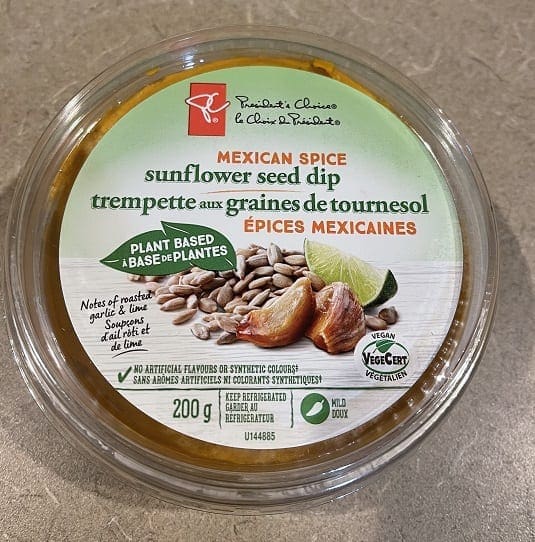 PC Plant Based Mexican Spice Sunflower Seed Dip Review