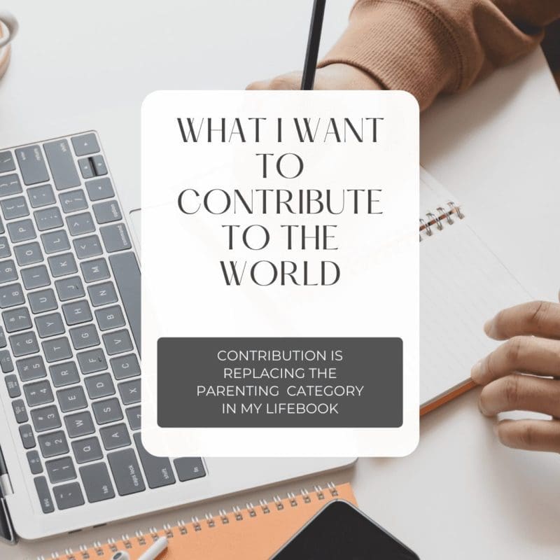 What I Want To Contribute To The World