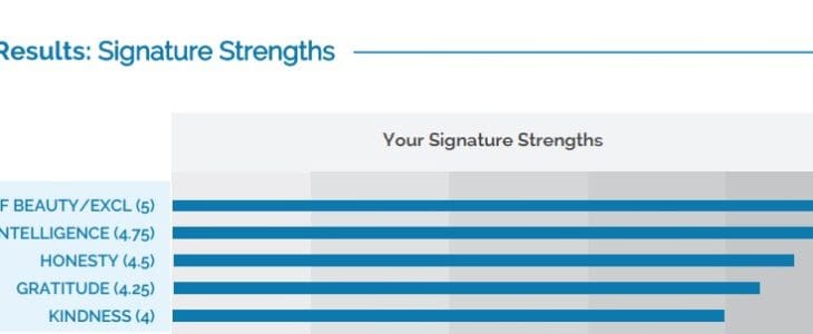 My Top 5 Character Strengths According To The VIA Institute