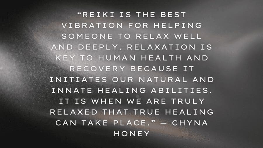 Reiki session quote