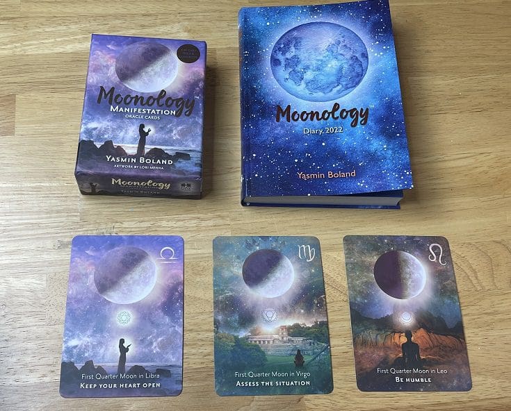 I’m Loving The 2022 Moonology Diary And The Oracle Cards