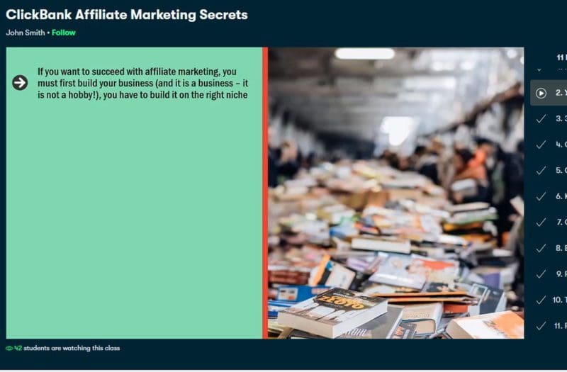 Is The ‘Clickbank Marketing Secrets’ Class On Skillshare Good?