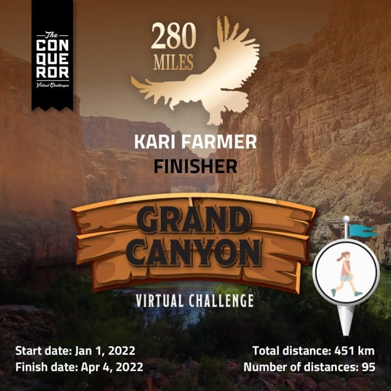 I FINALLY Finished The Grand Canyon Virtual Challenge
