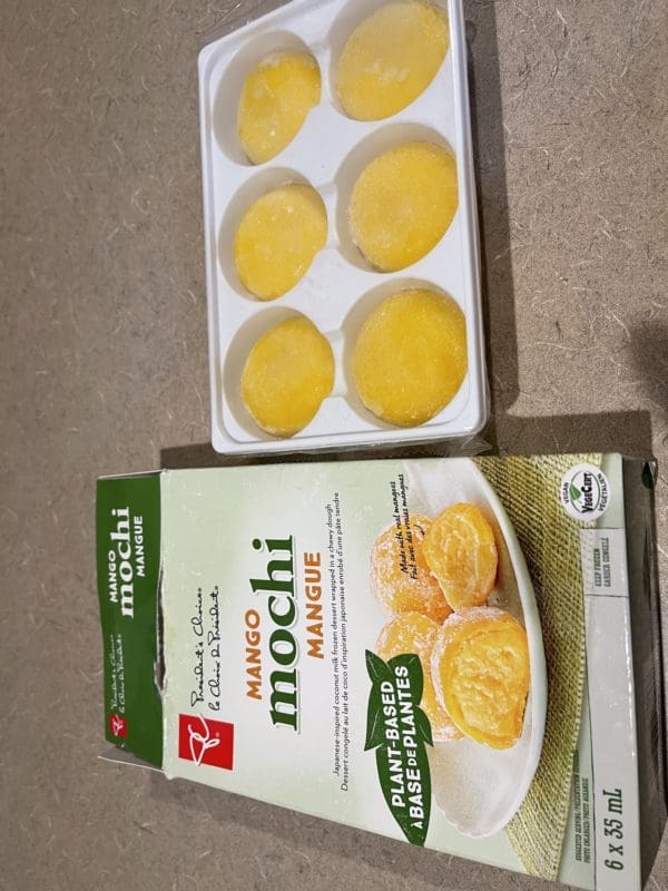 I Really Like The PC Plant Based Mango Mochi I Really Like The PC Plant Based Mango Mochi