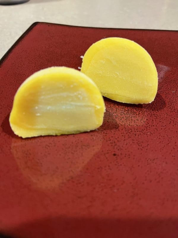 Frozen PC Plant Based Mango Mochi