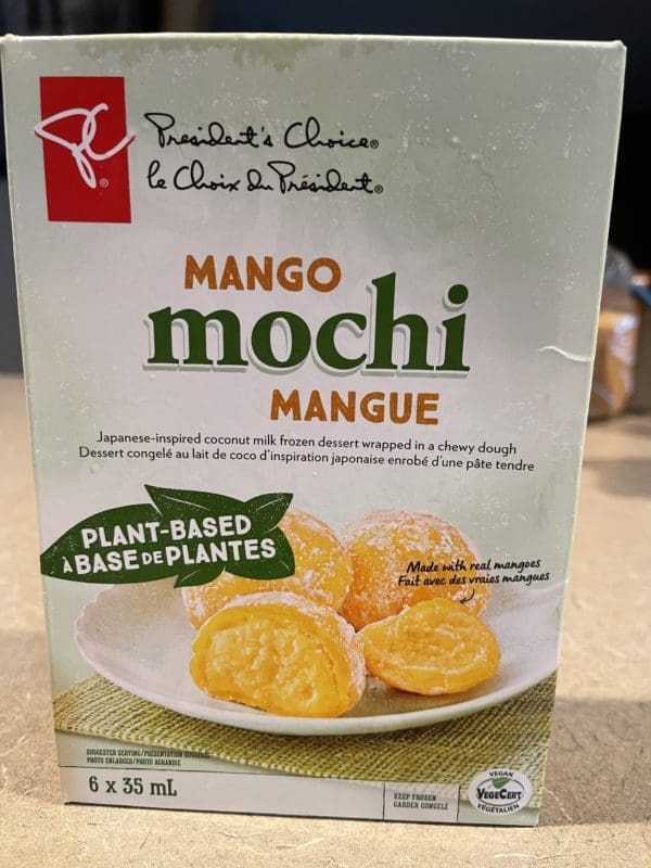  PC Plant Based Mango Mochi