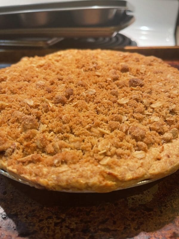 Presidents Choice Plant-Based Apple Pie Before Cooking