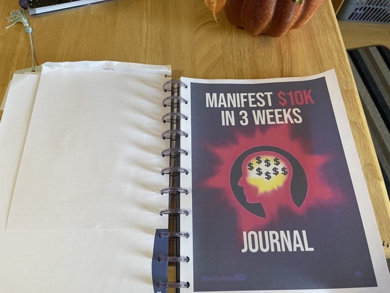 Free Manifesting Journal Plus Manifesting Live Review