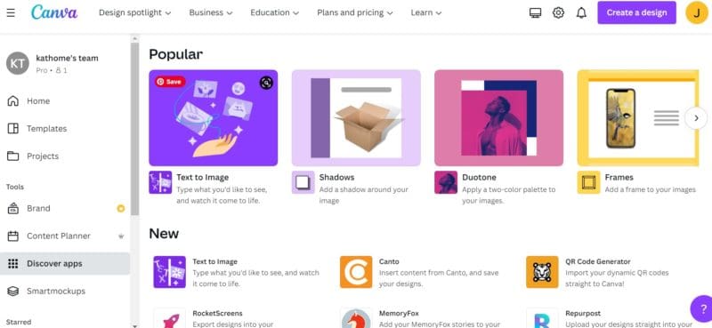 Discover Apps In Canva