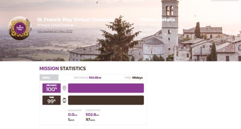 St. Francis Way Virtual Challenge
