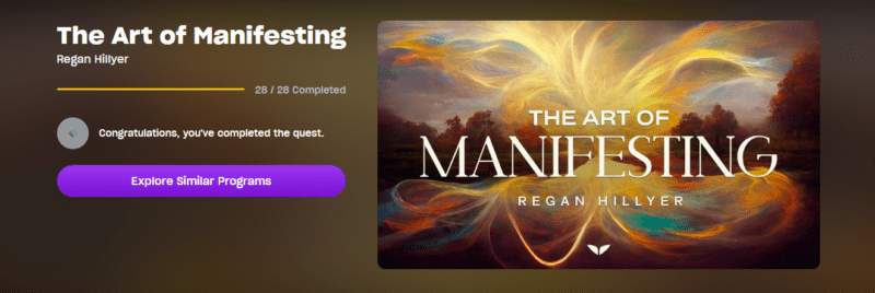 The Art Of Manifesting Regan Hillyer