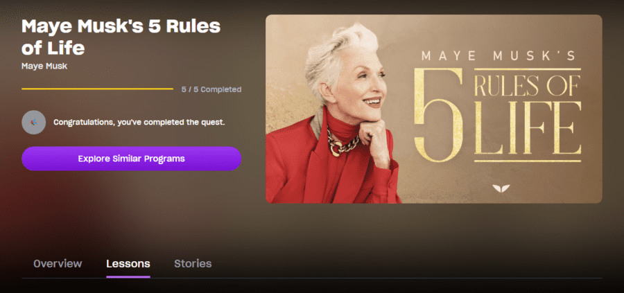 My Thoughts On Maye Musk's 5 Rules Of Life