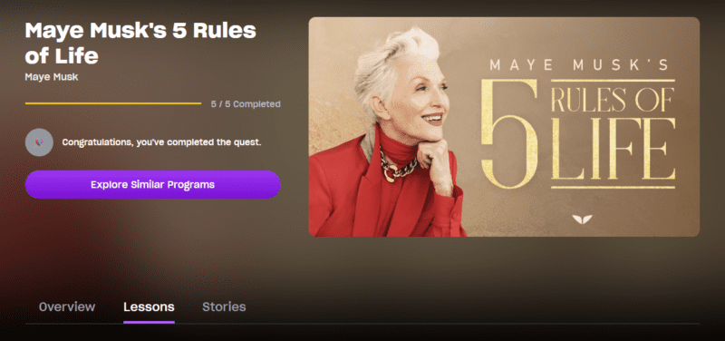 My Thoughts On Maye Musk’s 5 Rules Of Life My Thoughts On Maye Musk’s 5 Rules Of Life