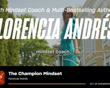 My Review Of The Champion Mindset Florencia Andrés