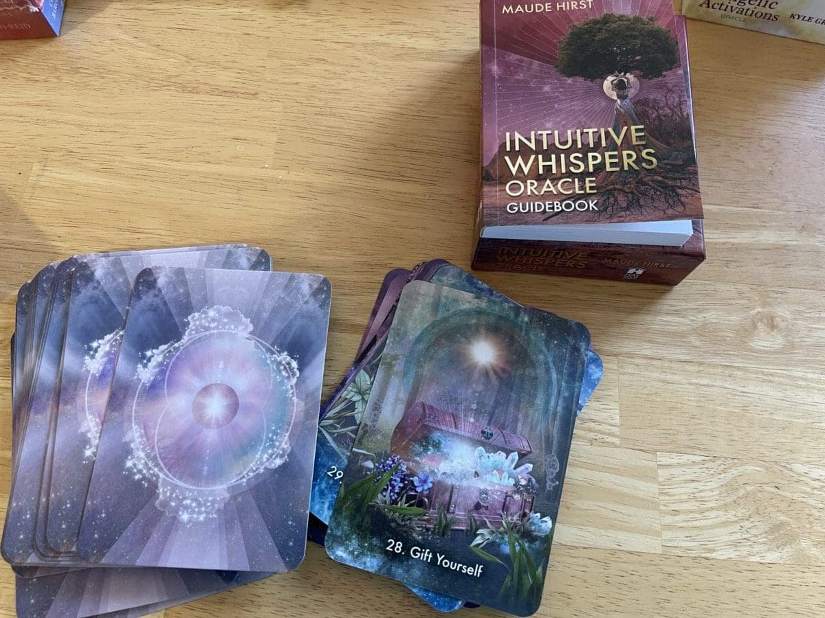 Intuitive Whispers Oracle Cards By Maude Hirst