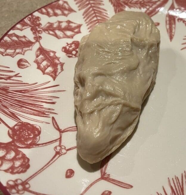 Swap chicken uncooked